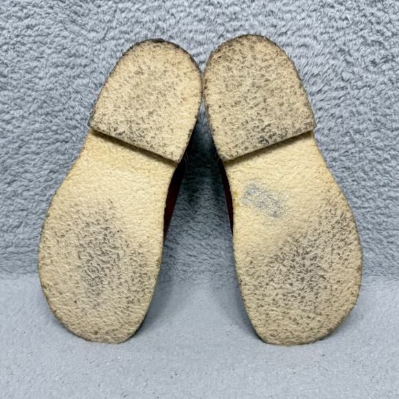 George Cox Walk Elastic Womens Size 7 Slip On Shoes Burgundy Leather Crepe Sole - Picture 7 of 11